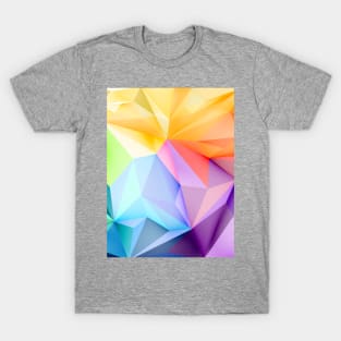 Blocky Abstract Design T-Shirt